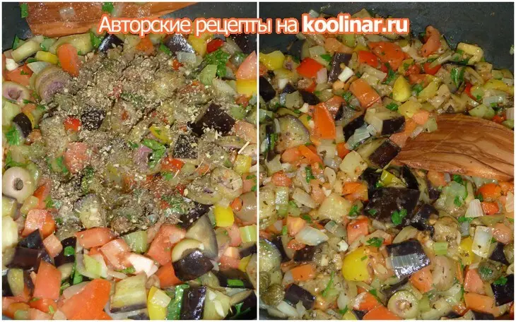 Капоната - знаменитая итальянская закуска: шаг 6