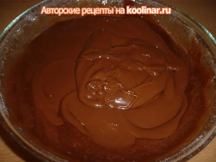 Бананово-творожный брауни: шаг 5