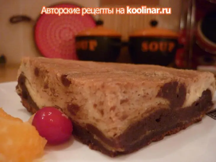 Бананово-творожный брауни: шаг 10
