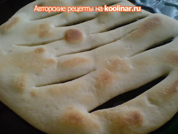 Кружевные восточные лепёшки: шаг 5
