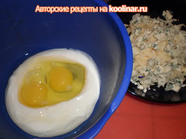 Сырные маффины из рисовой муки: шаг 2