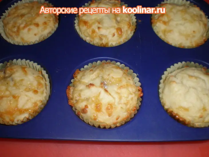 Сырные маффины из рисовой муки: шаг 6
