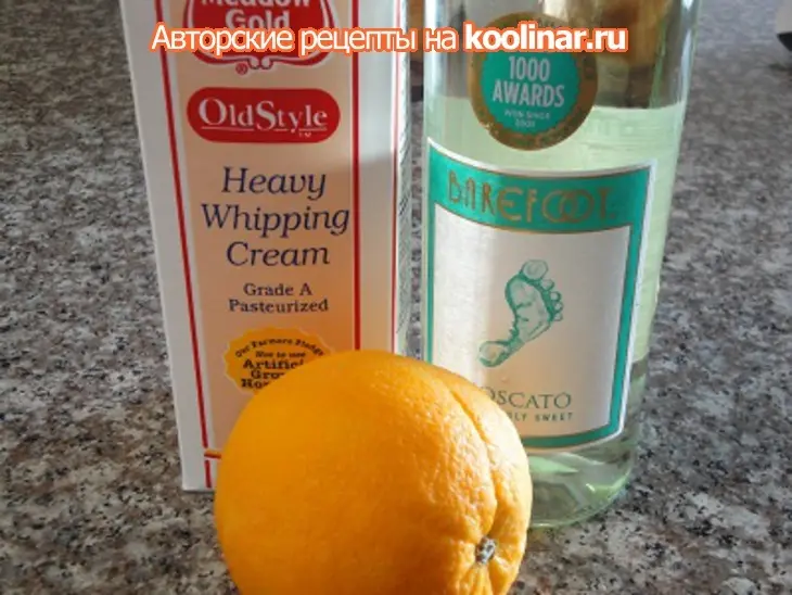 Картофельный крем-суп с курицей,беконом и апельсином: шаг 4