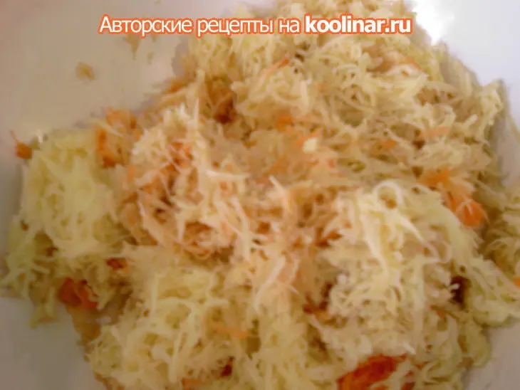 Домашние колбаски ...картофельные... по мотивам " білої кишки": шаг 3