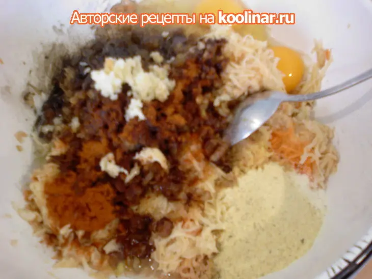 Домашние колбаски ...картофельные... по мотивам " білої кишки": шаг 4
