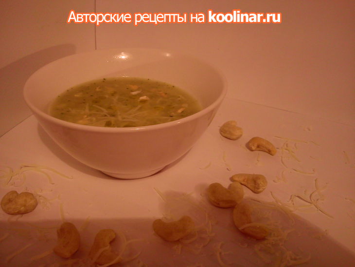Густой суп из брокколи и белой фасоли (дуэль): шаг 3