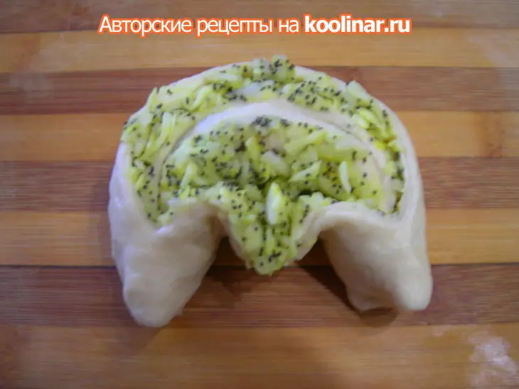 Закусочные сырно-картофельные плюшки: шаг 3