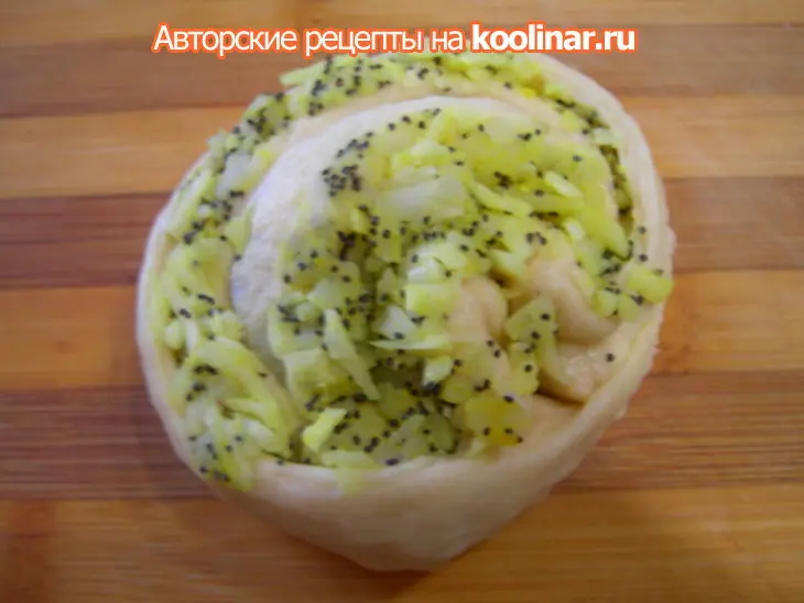 Закусочные сырно-картофельные плюшки: шаг 4