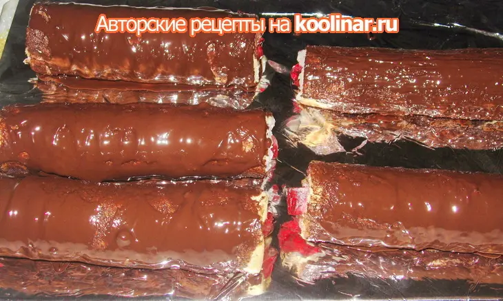 Пирожное "суши": шаг 7