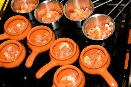 Жюльен с рыбой и креветками: шаг 5