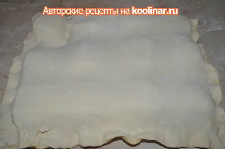 Печёные "равиоли" с российским сыром: шаг 5