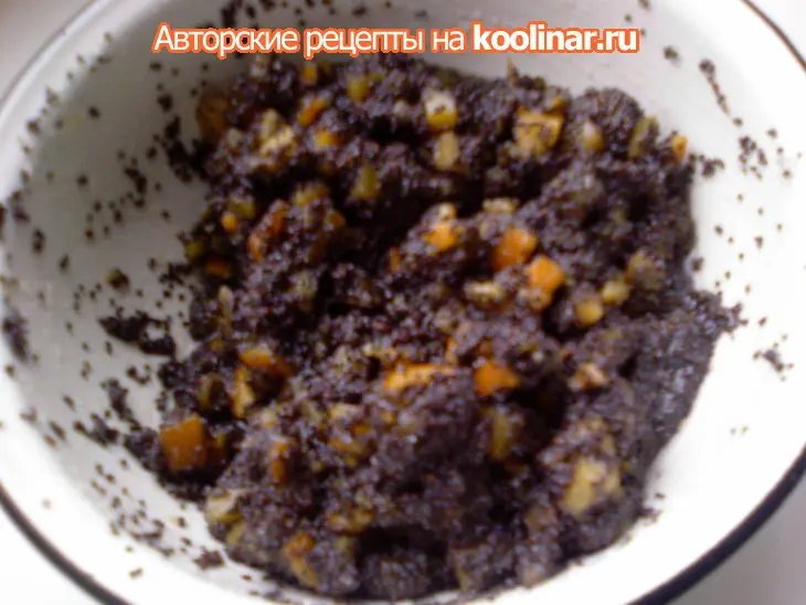 Маково-цукатный рулетопирог: шаг 2