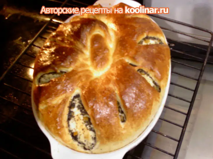 Маково-цукатный рулетопирог: шаг 7