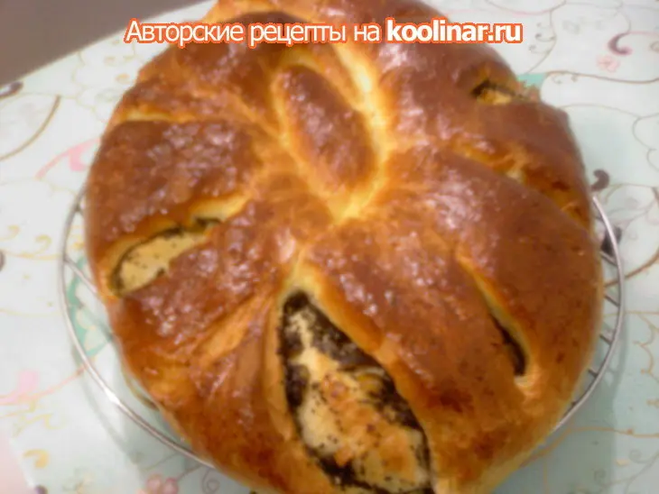 Маково-цукатный рулетопирог: шаг 8