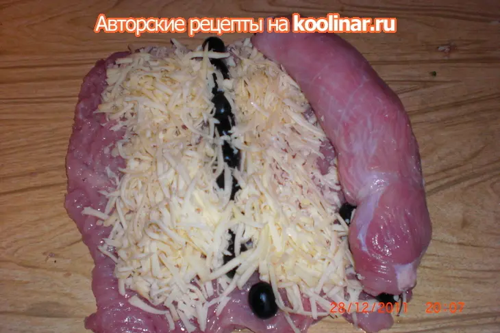 Рулет из индейки.: шаг 4
