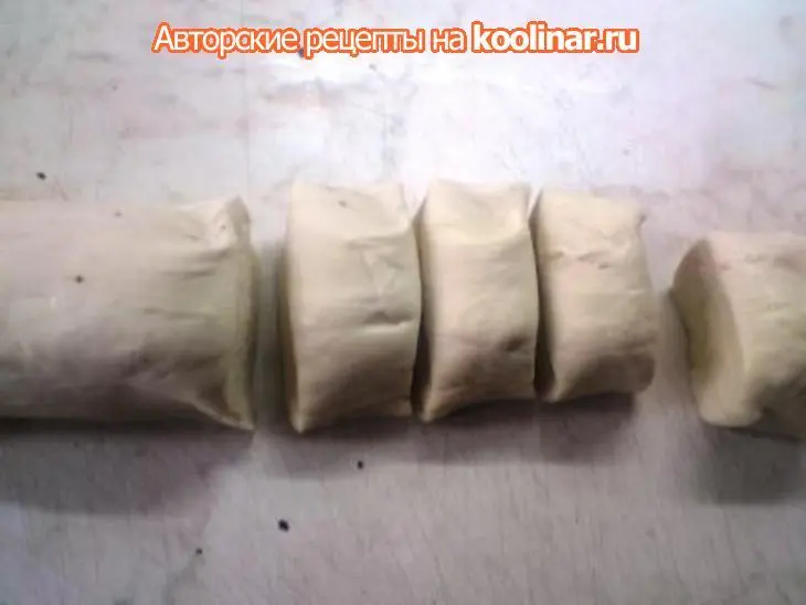 Буррак или   пирожок  дорожный: шаг 1