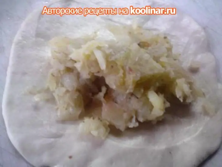 Буррак или   пирожок  дорожный: шаг 2