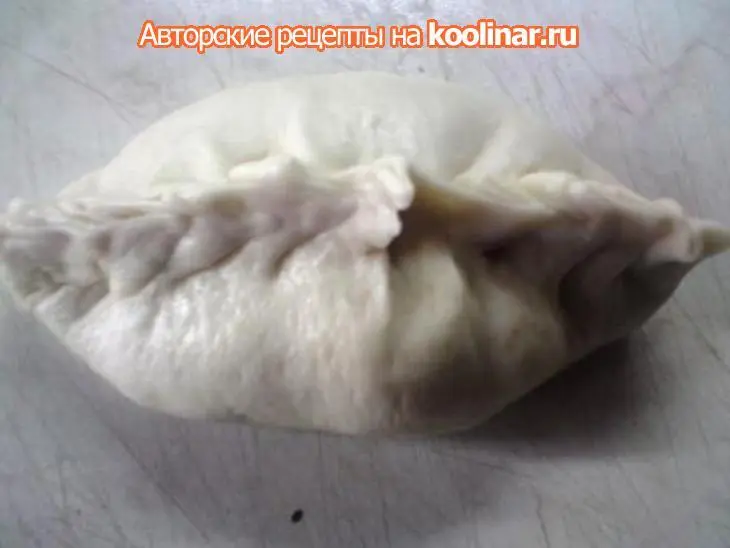 Буррак или   пирожок  дорожный: шаг 3