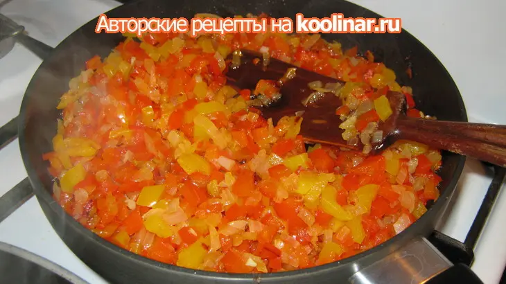 Щи из квашеной капусты со сладким перцем: шаг 2