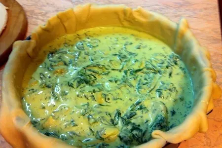 Пасхальный пирог с яйцами: шаг 6