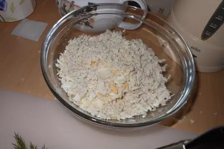 Салат зарафшан: шаг 3