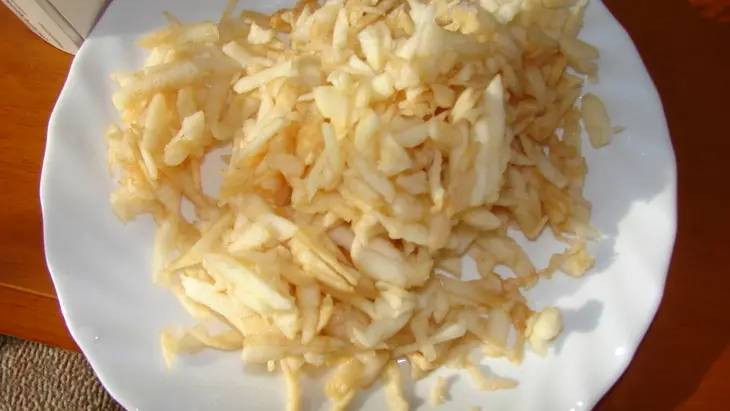 Гренки а-ля пирожки с яблоками: шаг 3