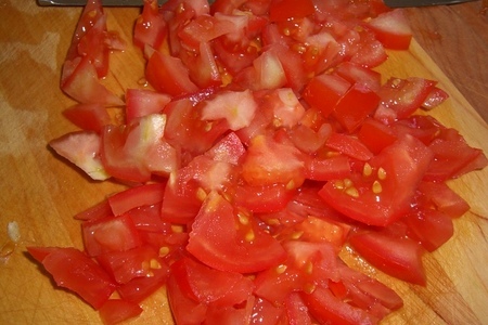 Капустные котлеты с помидорами: шаг 2