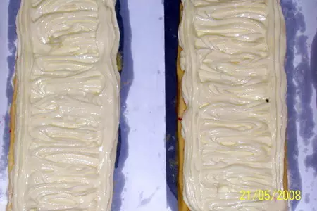 Песочные полоски с творогом: шаг 7