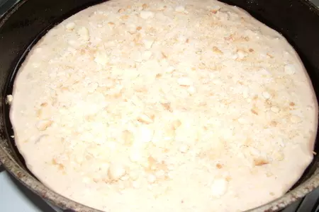 Тортик с шоколадом и клубничкой: шаг 4