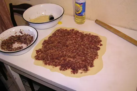 Рулет "глухаринный": шаг 1