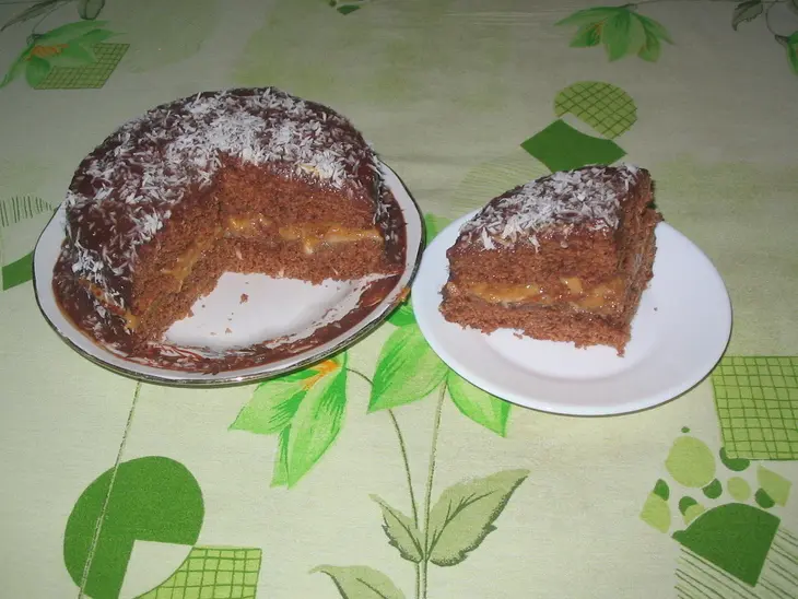 Шоколадный тортик.: шаг 2