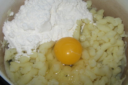 Сосиски в картофельной шубке.: шаг 2