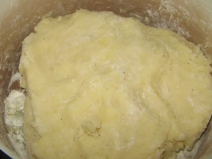 Сосиски в картофельной шубке.: шаг 3