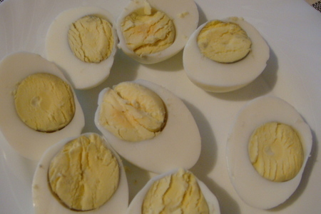 Яйца ореховые: шаг 1