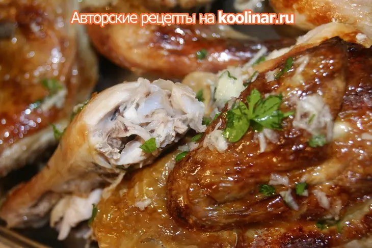 Цыплята с чесночным соусом.: шаг 3
