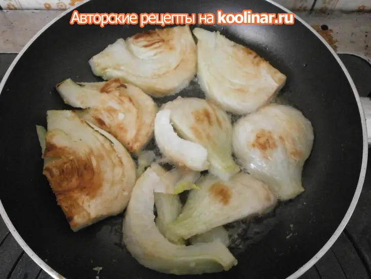 Фенхель в молочном соусе: шаг 2