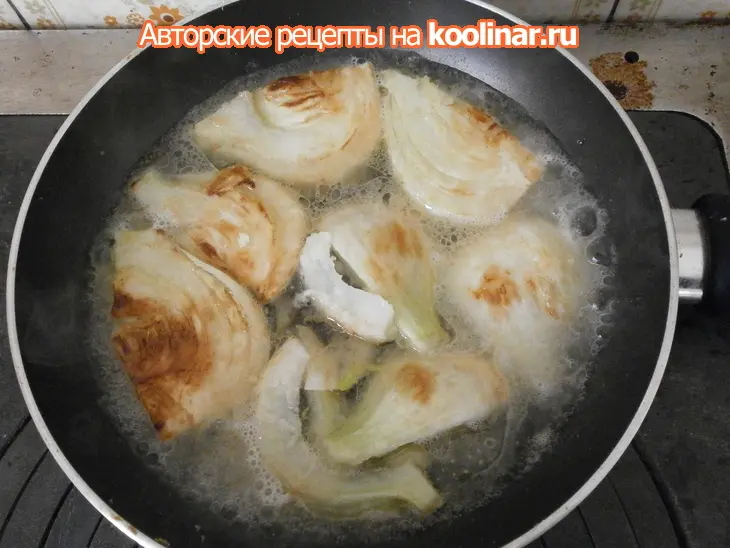 Фенхель в молочном соусе: шаг 3