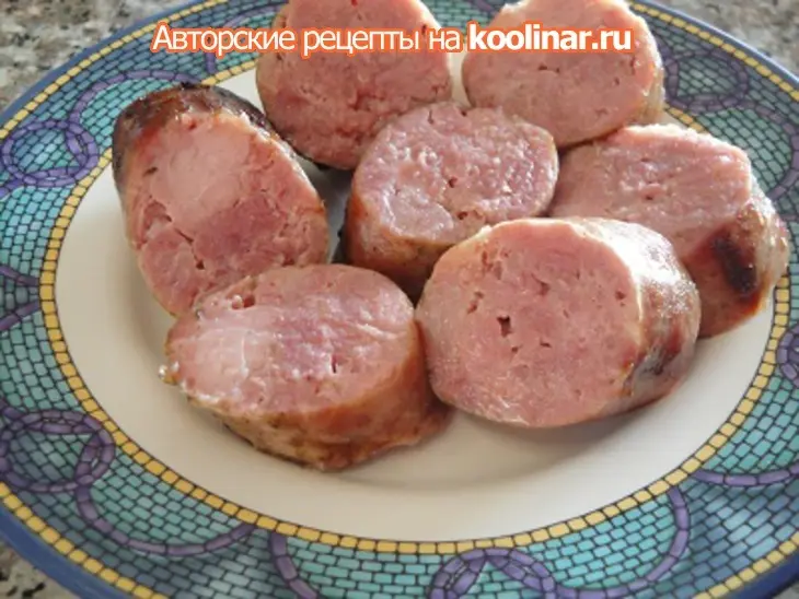 Свиные колбаски для гриля: шаг 8