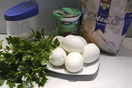 Котлетки яичные: шаг 1
