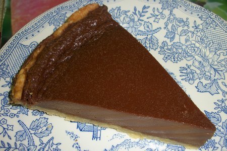 Chocolate pie: шаг 10