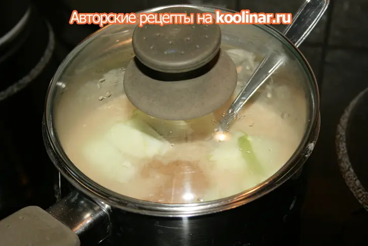 Овсяная каша с яблоками и корицей: шаг 3