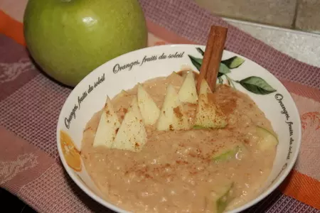 Овсяная каша с яблоками и корицей: шаг 4