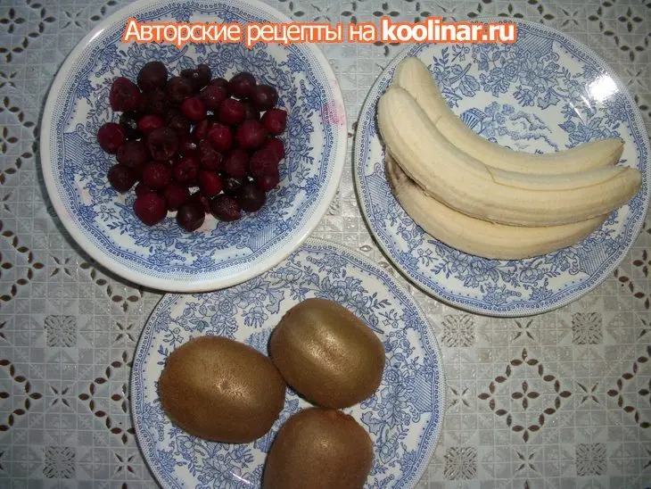 Трехцветный мусс: шаг 1