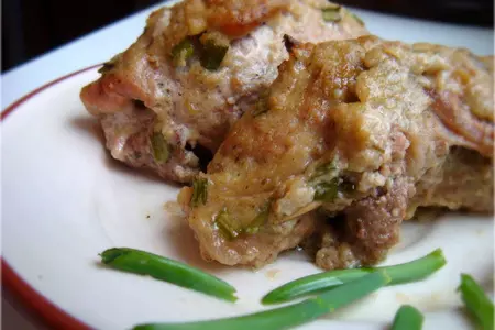 Мясные рулетики с помидорами в прованском соусе: шаг 5