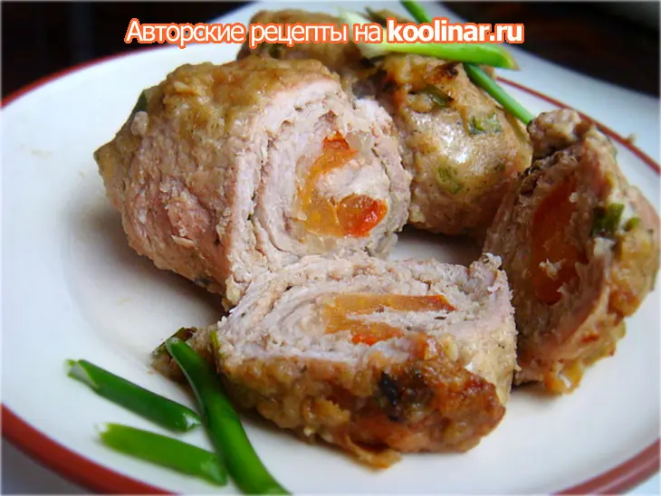 Мясные рулетики с помидорами в прованском соусе: шаг 6