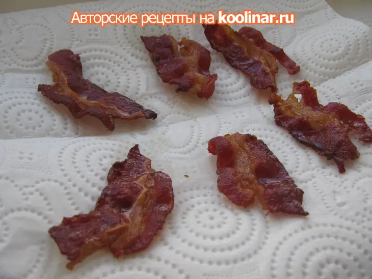Суп из цветной капусты с пряными тостами (cauliflower soup with cheese and bacon toasts).: шаг 5