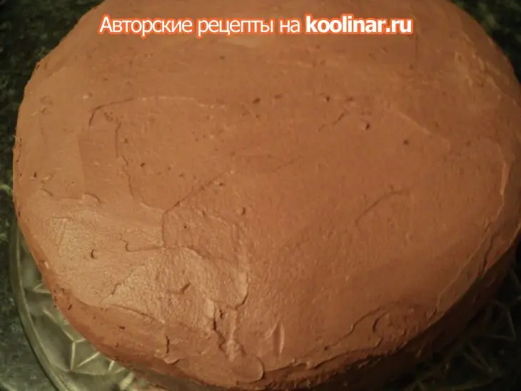 Торт «цветы» для риты.: шаг 20