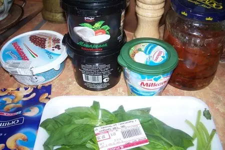 Пирожные закусочные "сырные пирамидки": шаг 1