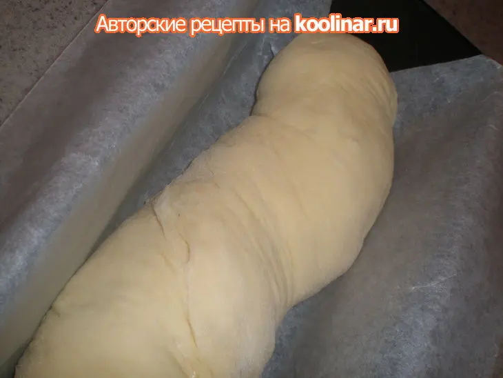 Ароматный хлеб с чесночным маслом: шаг 3