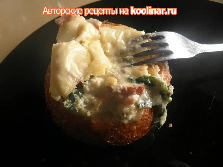Булочка с начинкой на завтрак: шаг 5